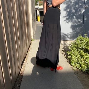 Black skirt with under shorts